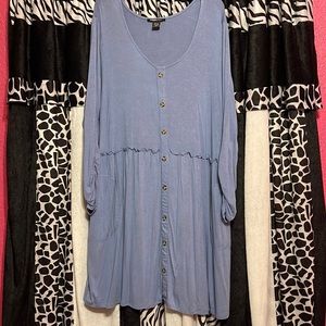 Blue dress WITH pockets